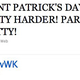Illustration for article titled St. Patricks Day Is For Getting Drunk/Wearing Green